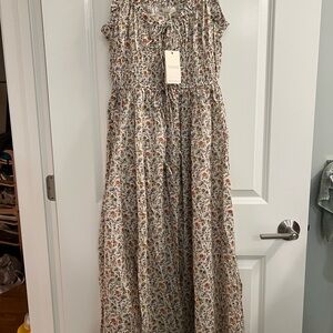 Doen Floral Maxi Dress - Multicolor